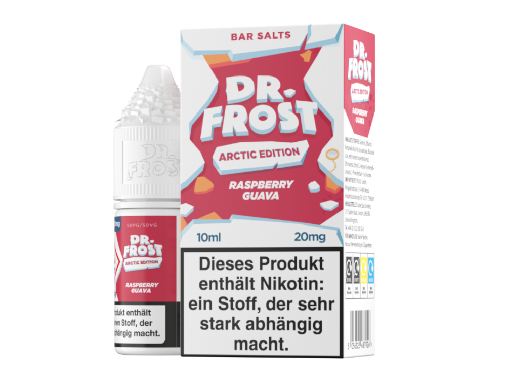 Dr. Frost - Arctic Edition - Raspberry Guava - Nikotinsalz Liquid 20 mg/ml