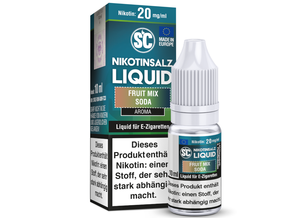 SC - Fruit Mix Soda - Nikotinsalz Liquid 20 mg/ml