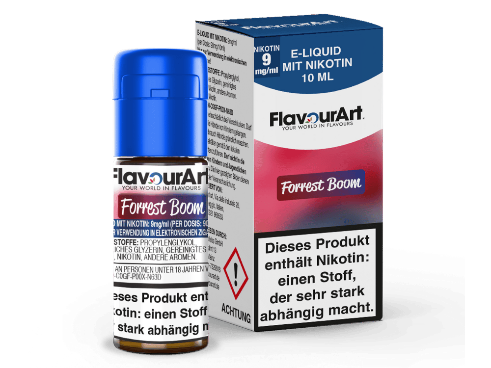 FlavourArt - Forrest Boom E-Zigaretten Liquid 9 mg/ml
