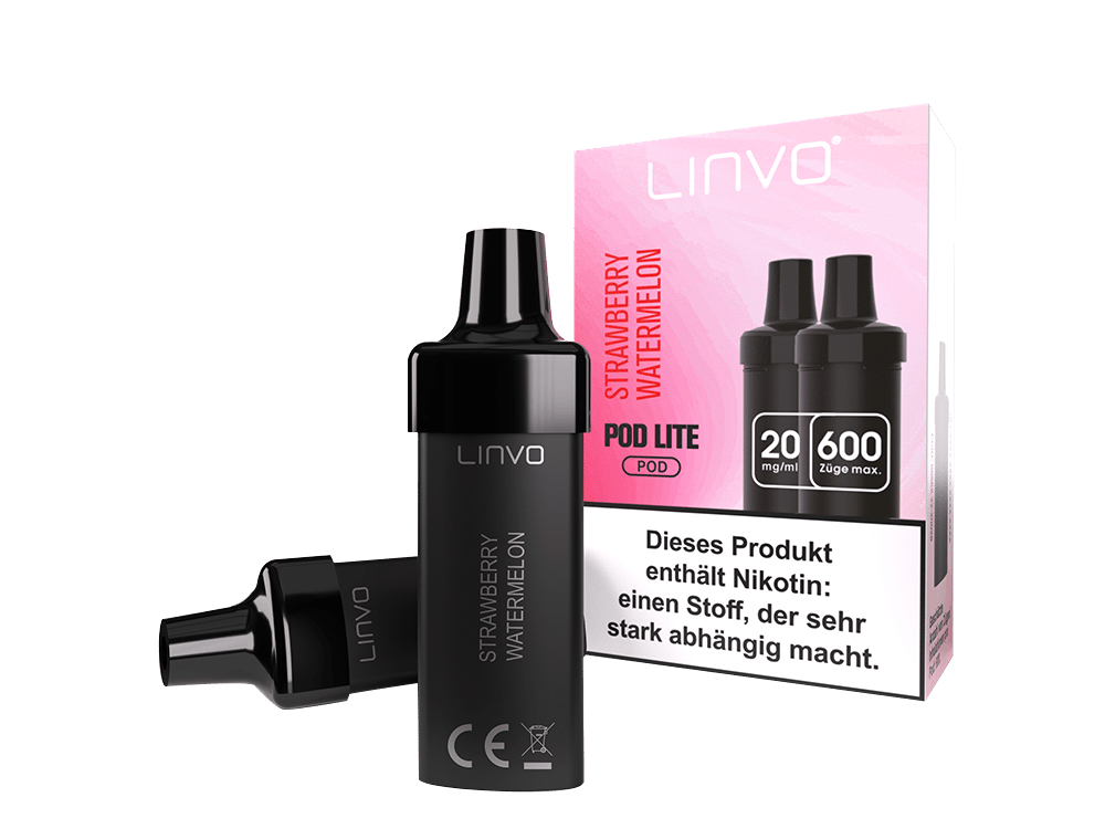 Linvo - Pod Lite Cartridge Strawberry Watermelon 20 mg/ml (2 Stück pro Packung)