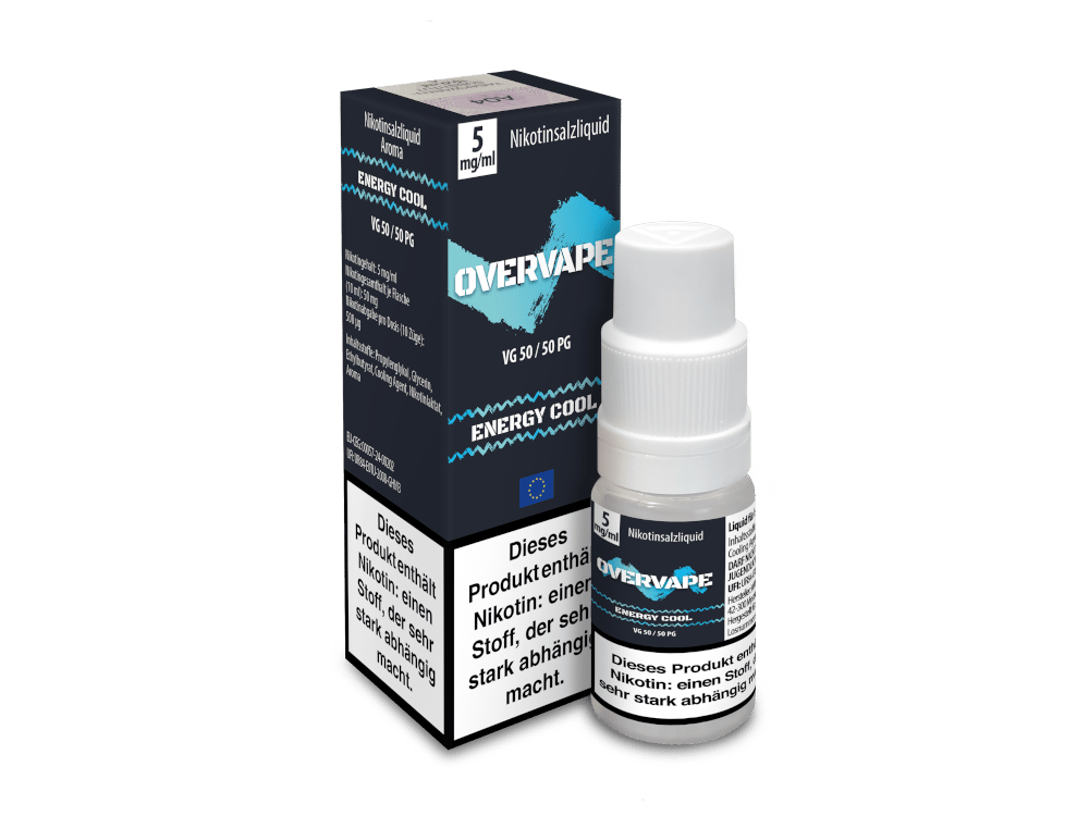 Overvape - Energy Cool - Nikotinsalz Liquid 5 mg/ml