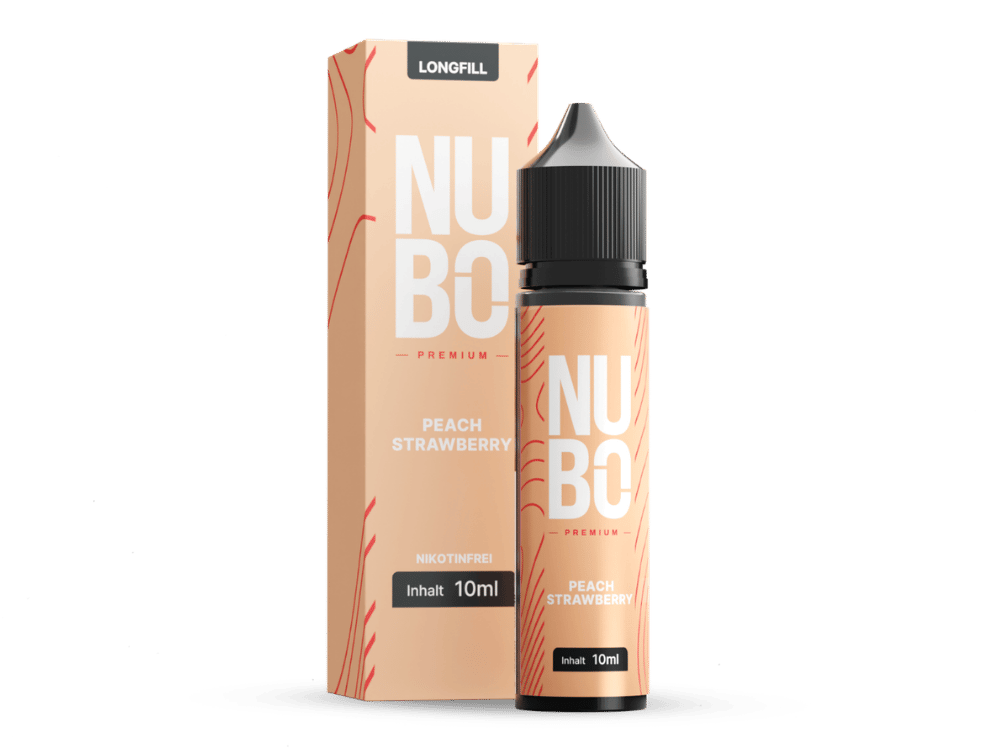 NUBO - Longfills 10 ml - Peach Strawberry