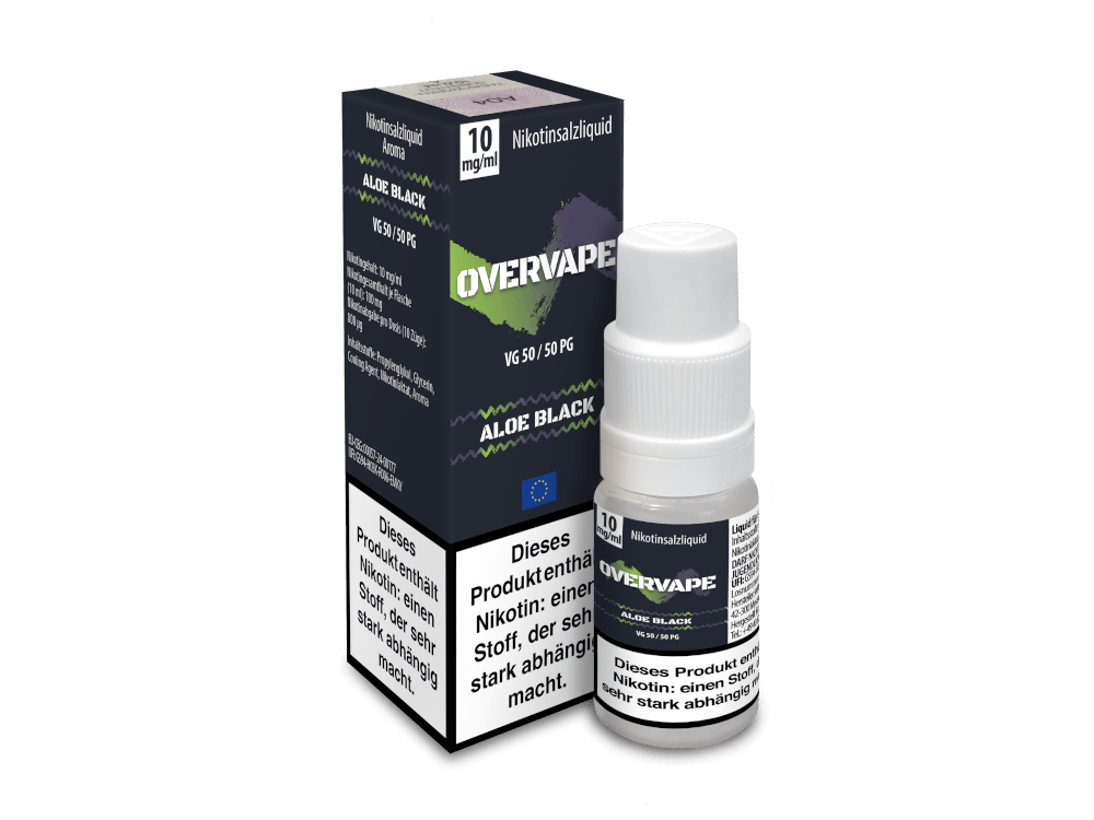 Overvape - Aloe Black - Nikotinsalz Liquid 10 mg/ml