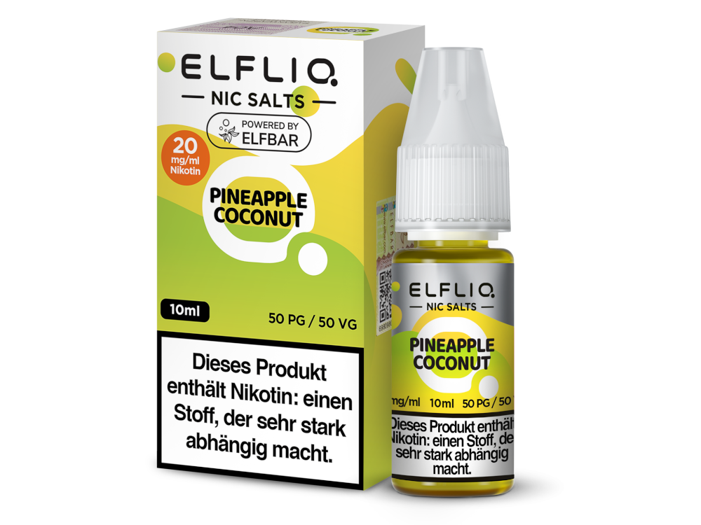 ELFLIQ - Pineapple Coconut - Nikotinsalz Liquid 20 mg/ml