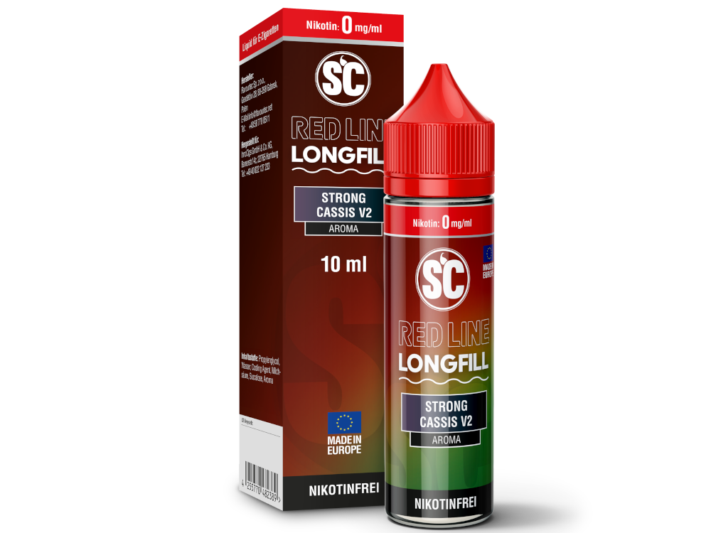 SC - Red Line - Aroma Strong Cassis V2 10 ml