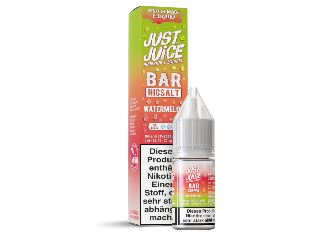 Just Juice - Bar - Watermelon - Nikotinsalz Liquid 20 mg/ml