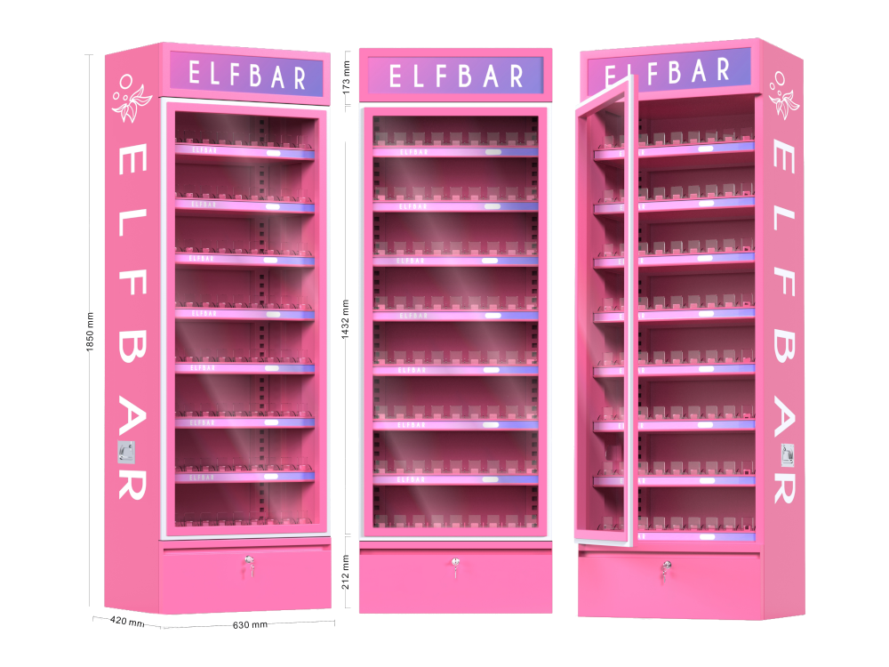 Elfbar - LED-Verkaufsdisplay Pink