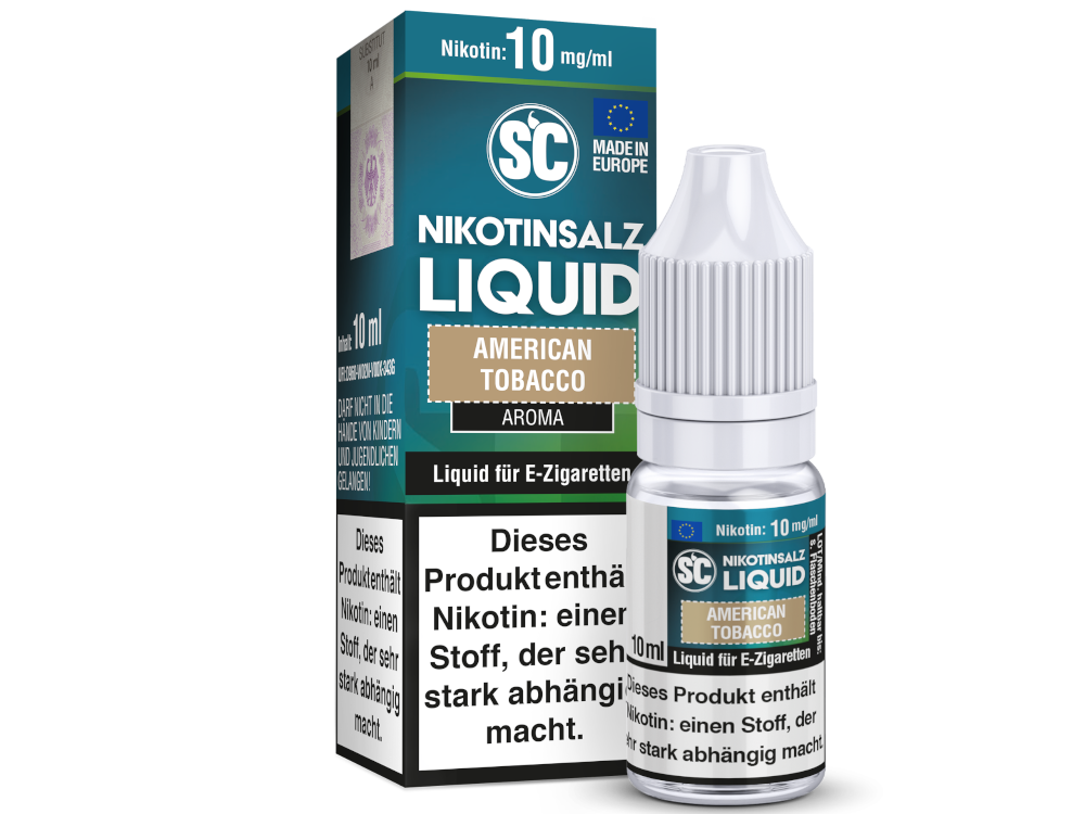 SC - American Tobacco - E-Zigaretten Nikotinsalz Liquid 20 mg/ml