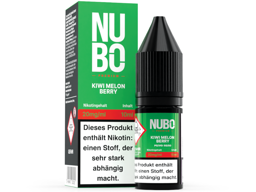 NUBO - Nikotinsalz Liquid - Kiwi Melon Berry
