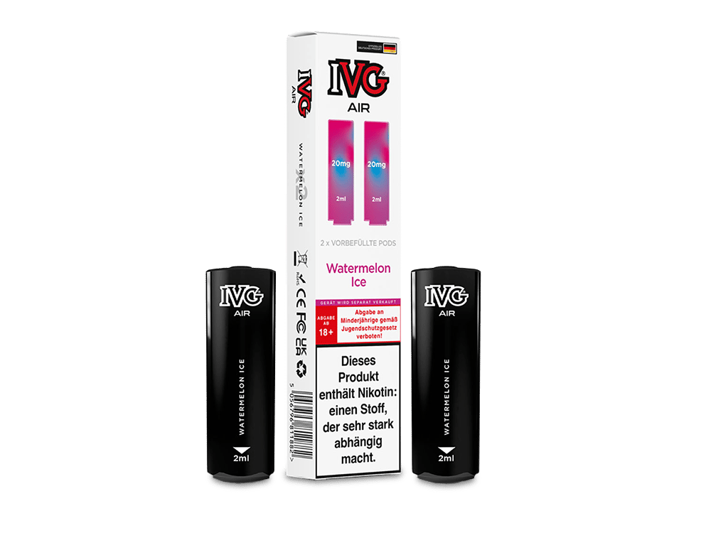 IVG - AIR Pod Watermelon Ice 20 mg/ml (2 Stück pro Packung)