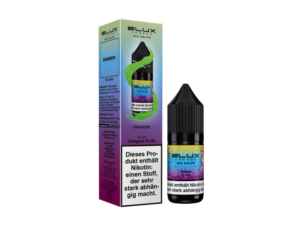 Elux - Rainbow - Nikotinsalz Liquid 20 mg/ml