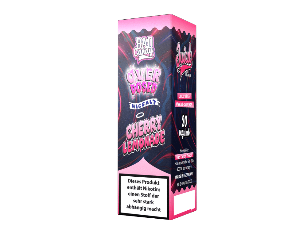 Bad Candy Liquids - Juicd - Overdosed Cherry Lemonade - Nikotinsalz Liquid 20 mg/ml