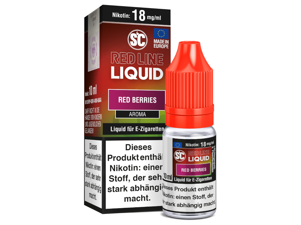 SC - Red Line Nikotin - Red Berries 18 mg/ml