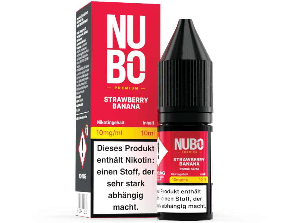 NUBO - Nikotinsalz Liquid - Strawberry Banana