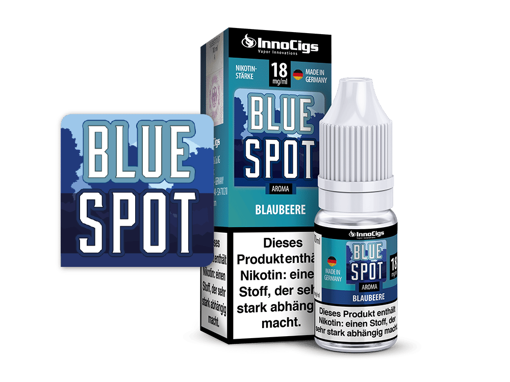 InnoCigs - Blue Spot Blaubeere Aroma 3 mg/ml