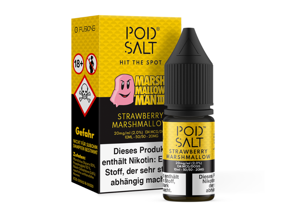Pod Salt Fusion - Marshmallow Man 3 - Nikotinsalz Liquid 20 mg/ml