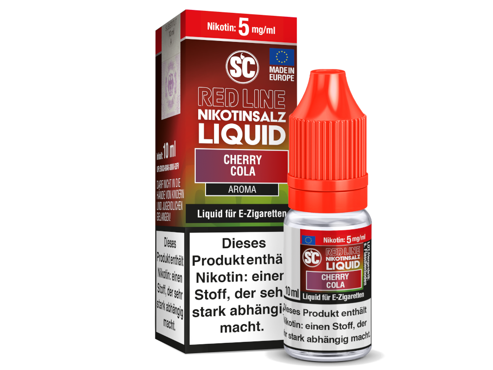 SC - Red Line - Cherry Cola - Nikotinsalz Liquid 5 mg/ml