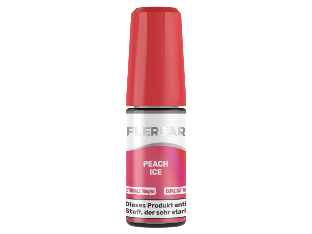 Flerbar Liquid - Peach Ice - Nikotinsalz Liquid 10 mg/ml