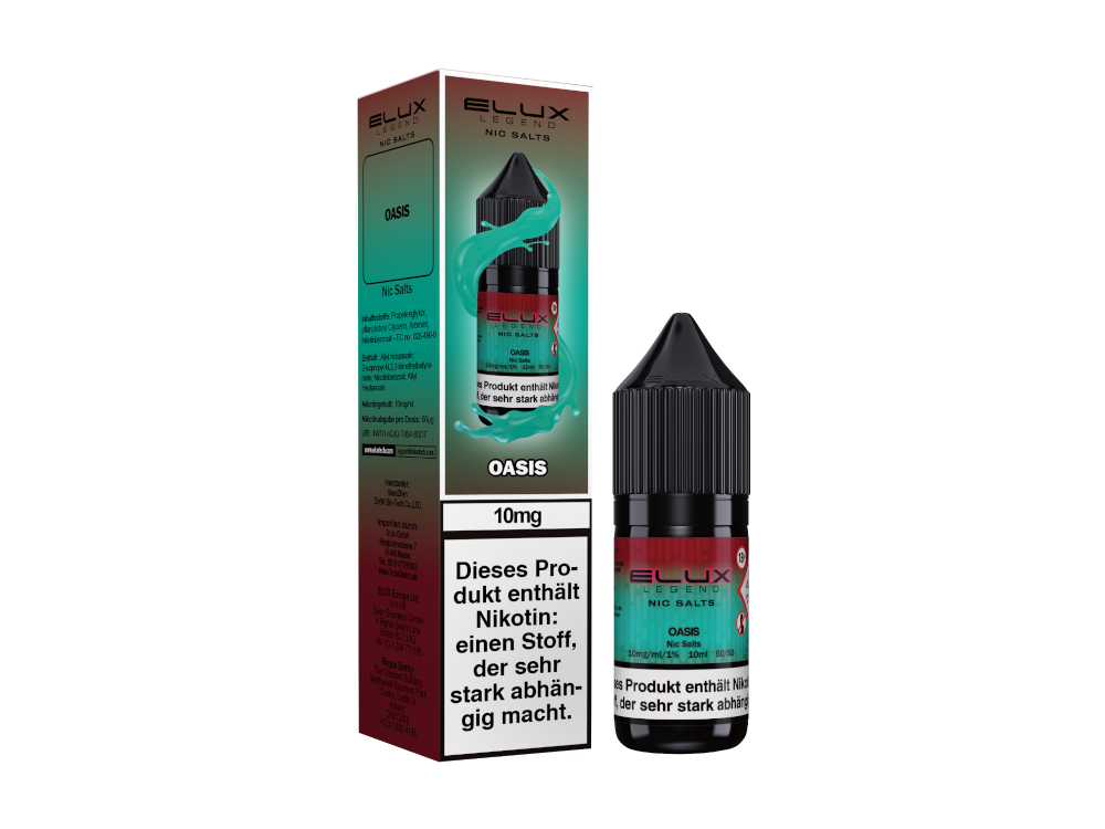 Elux - Oasis - Nikotinsalz Liquid 10 mg/ml