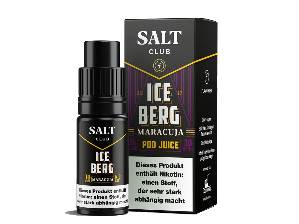 Salt Club - Flavorist Iceberg - Maracuja - Nikotinsalz Liquid 10 mg/ml