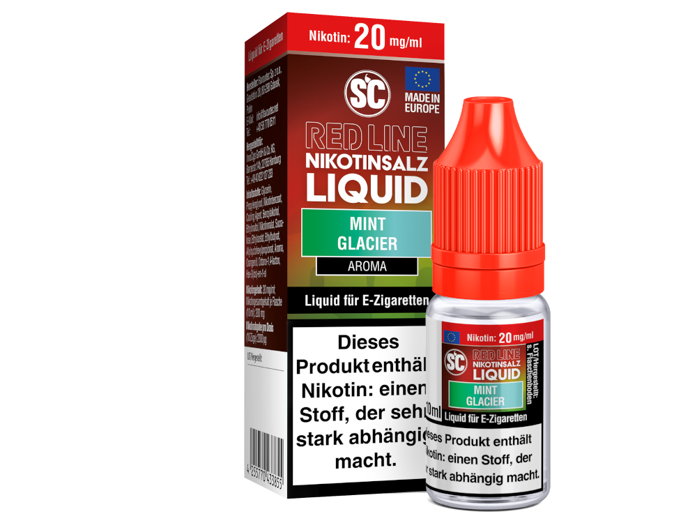 SC - Red Line - Mint Glacier - Nikotinsalz Liquid 20 mg/ml