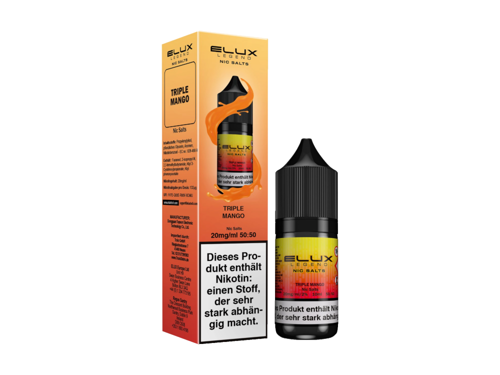 Elux - Triple Mango - Nikotinsalz Liquid 10 mg/ml